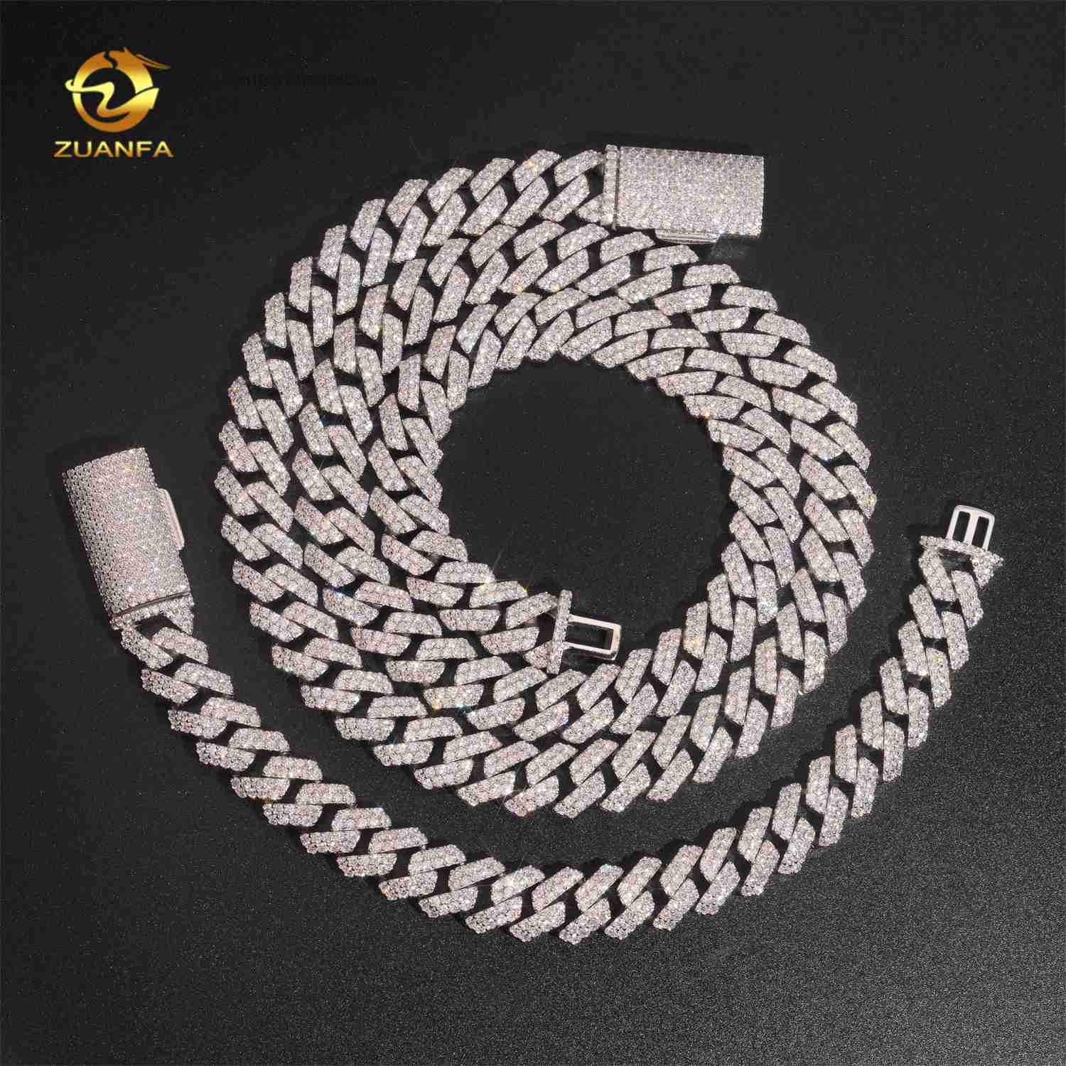Cuban Link Chain 12Mm - Hemen Gönderime Hazır Buzlu 12mm 2