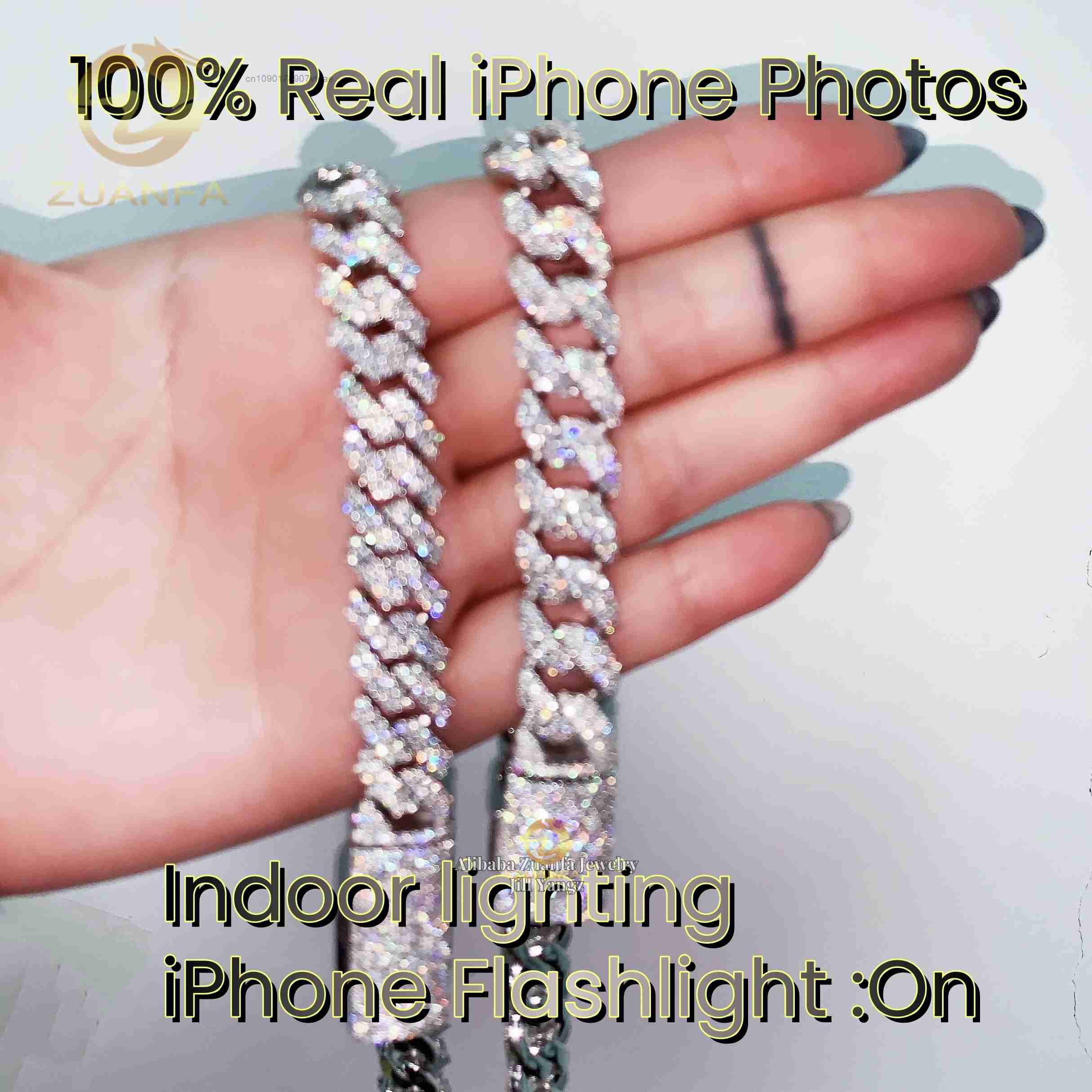 Cuban Link Chain 12Mm - Sertifikalı GRA Lider Fabrika Doğrudan Satış