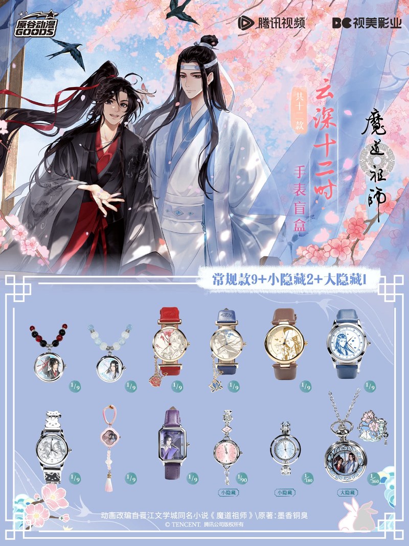 Watch Accessories - Mdzs Acg Ürünleri The Untamed Saat