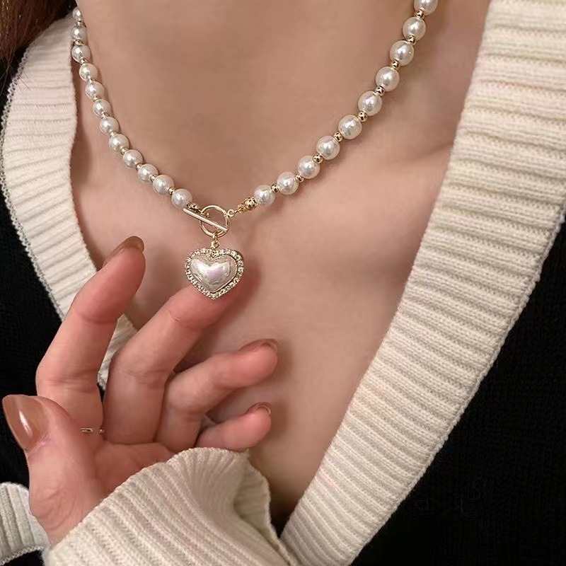 Yeni Vintage İmitasyon İnci Ge - Pearl Choker Necklace Vintage incelemesi ve fiyatı